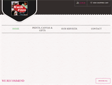 Tablet Screenshot of kwikfilm.com